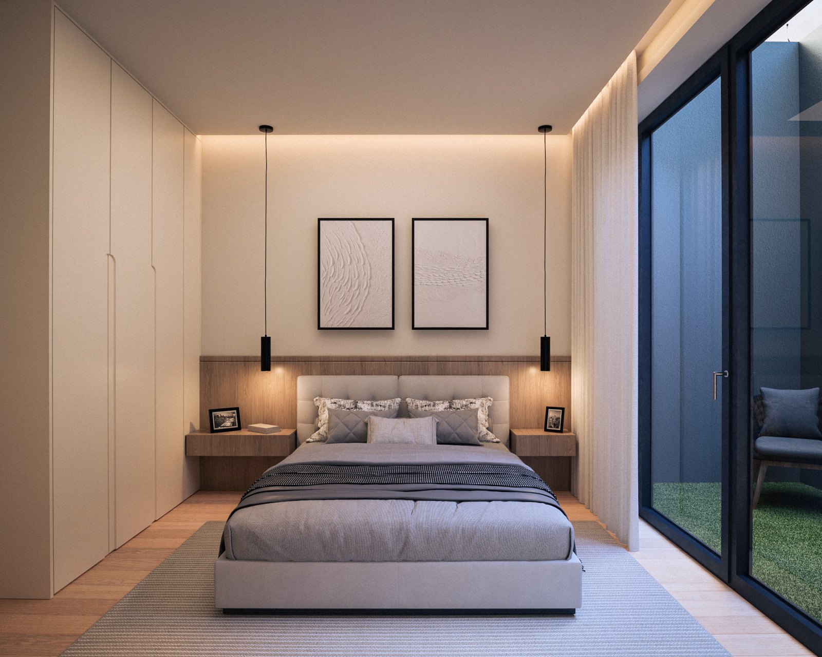 Quarto do T0+1 do piso 1